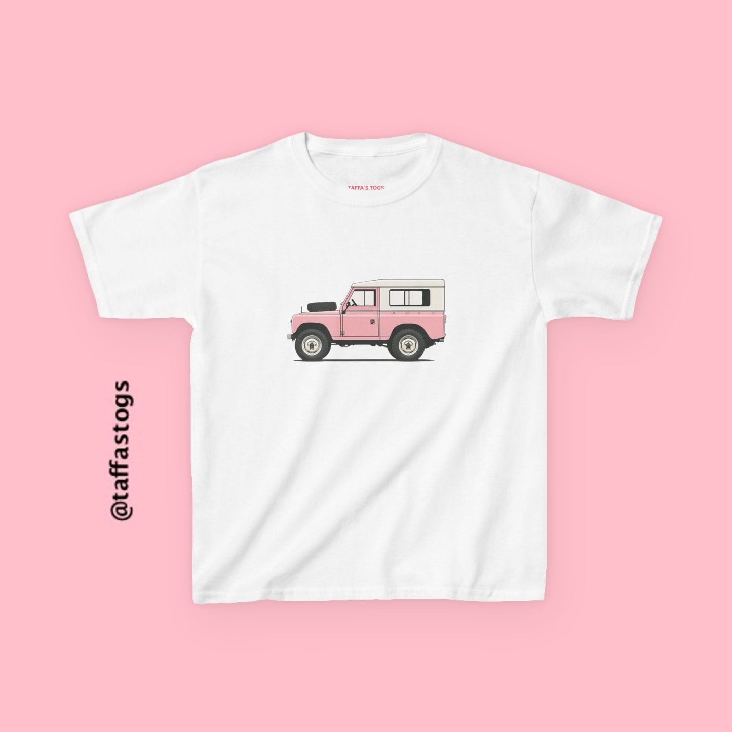 Pink Land Rover Tee