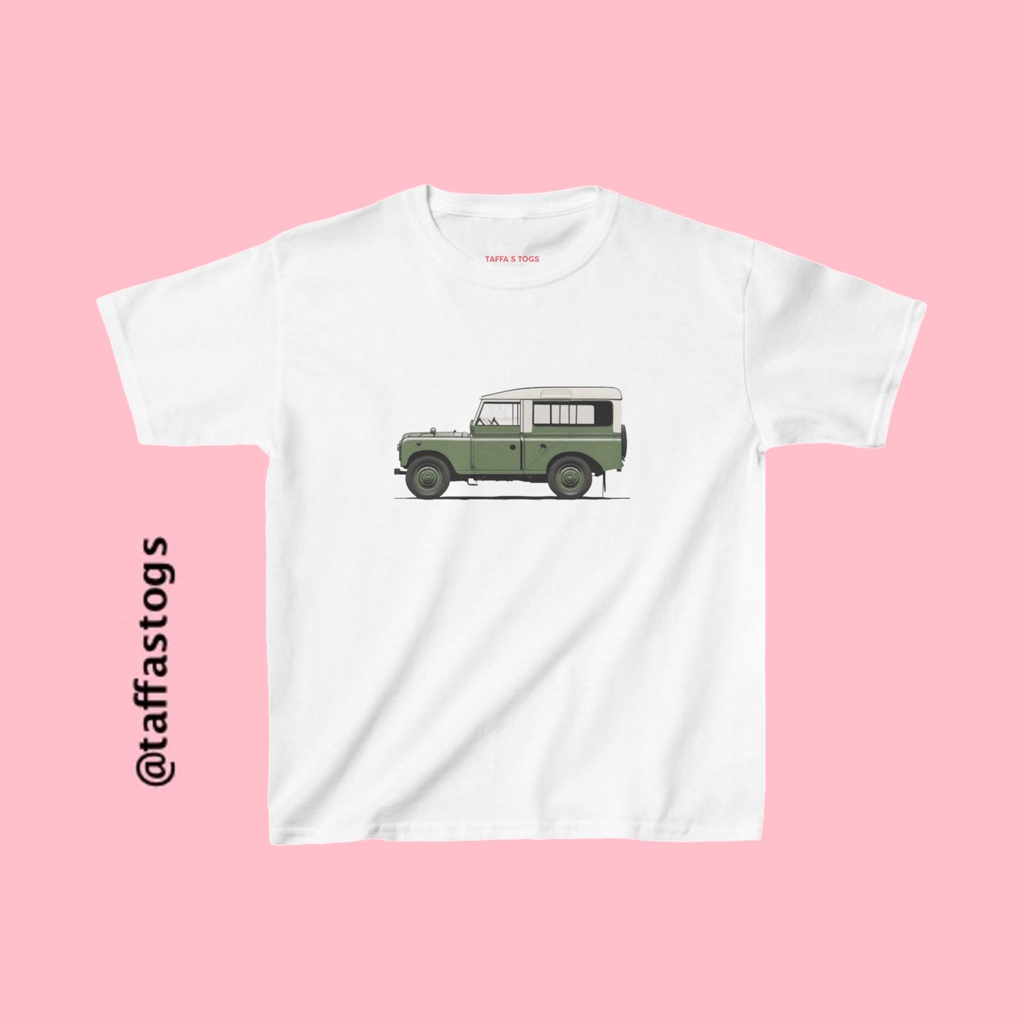 Green Land Rover Defender Tee