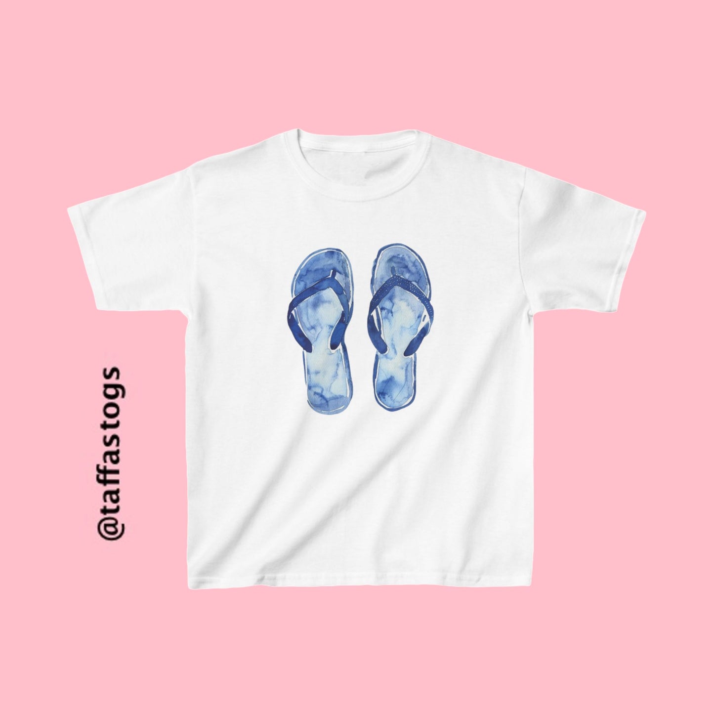 Blue Flip Flop Tee