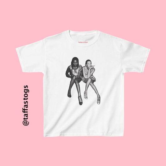 Naomi Campbell and Kate Moss Tee