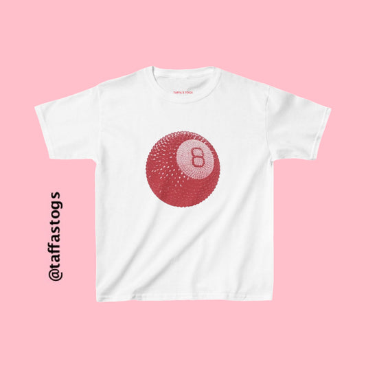 Red 8 Ball Tee